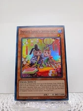 Yugioh! 3x Emperor Tanuki's Critter Count  POTE-EN037  Super Rare - 1st Ed NM 3x