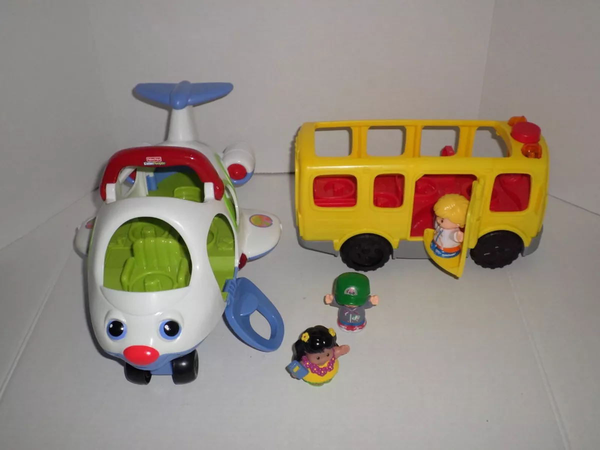 Fisher price plane store and bus