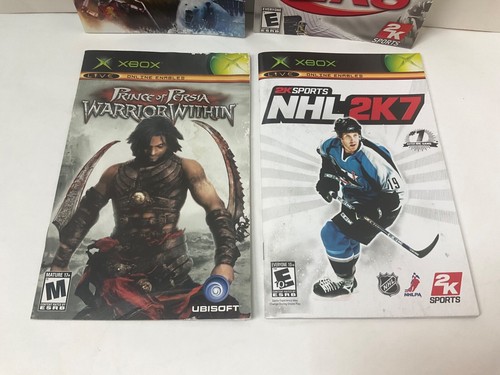 Lot XBOX *Manuals Only* Narnia/MLB 2K6/NHL 2K7/ Sports Prince of Persia *OEM* - Picture 3 of 12