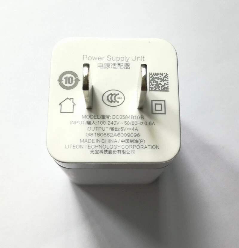 Original 5V 4A Dash Wall Charger & TYPEC cable For OnePlus 7 7t 6 6t 5 5t 3 3t - Image 2 of 4