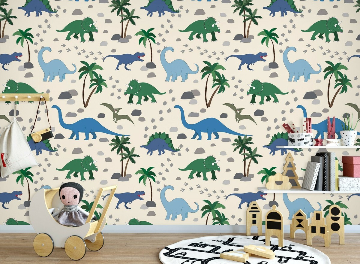 3D Dinosaur Tree ZHU2445 Wallpaper Wall Mural Removable Self