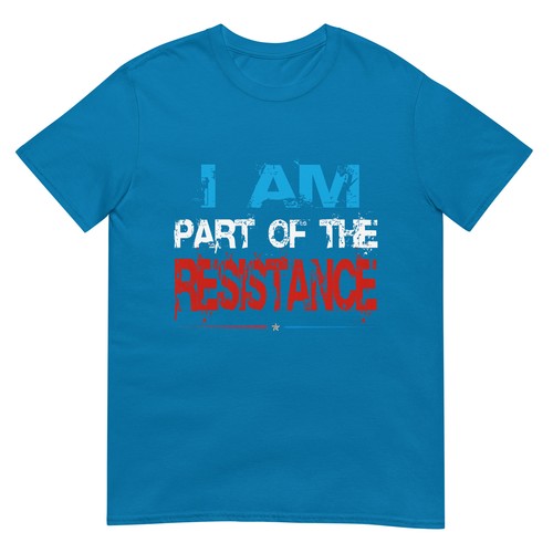 funny I am Part of the Resistance anti trump patriotic T-Shirt - Picture 10 of 17