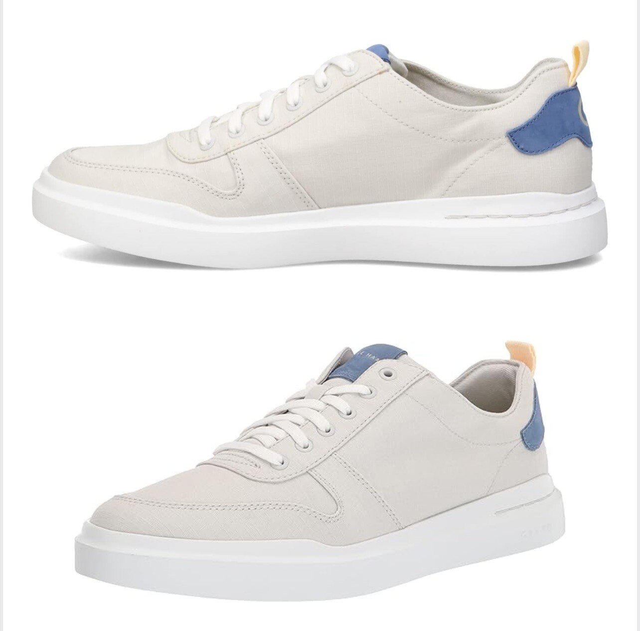 Cole Haan Men's GrandPrø Rally Court Canvas Suede Sneakers 12 M NEW C35003 $135