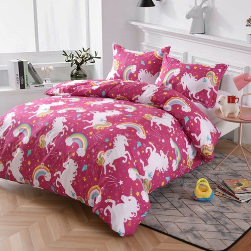 2025 New Soft Doona Duvet Quilt Cover Set Single Double Queen King Size Bed - Picture 33 of 43