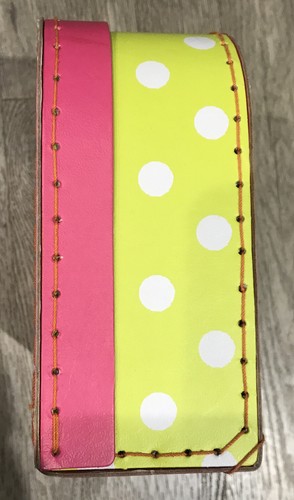 Kids lunch box cardboard storage small suitcase Multicolor Stripes & Polka Dots - Picture 4 of 10