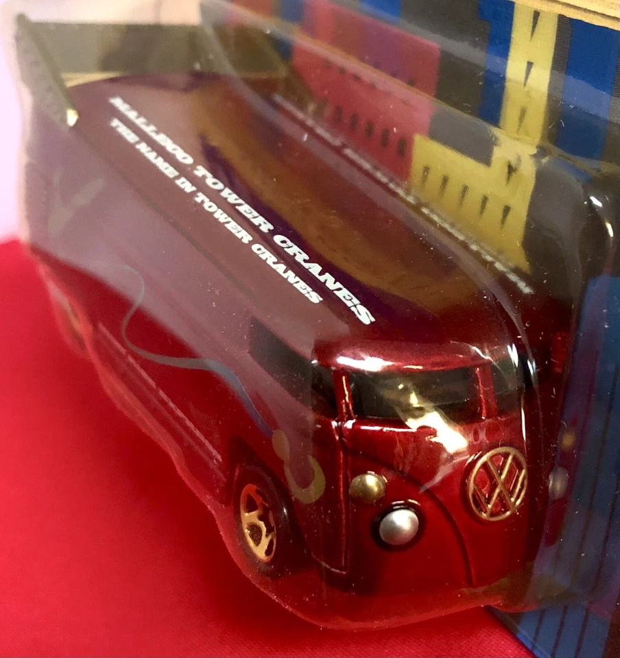 Autobús de arrastre VW Hot Wheels, 1998, grúas torre Malleco, limitado y casi nuevo. Foto 4 de 4