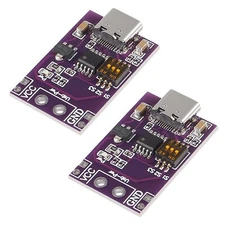 Type-C QC AFC PD2.0/3.0 to DC Fast Charge Trigger Detector USB-PD Module 2-Pack
