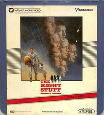 The Right Stuff 1983 Vintage Double CED Videodisc