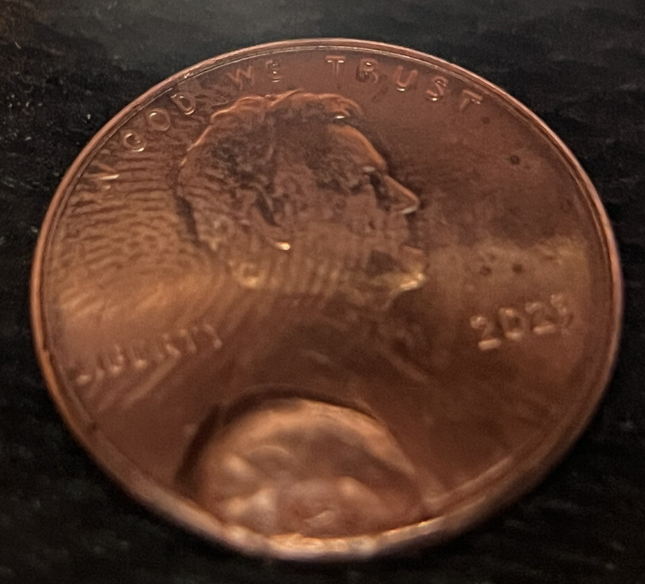 2023 penny Large Error Coin. Never Seen Error This Large. No