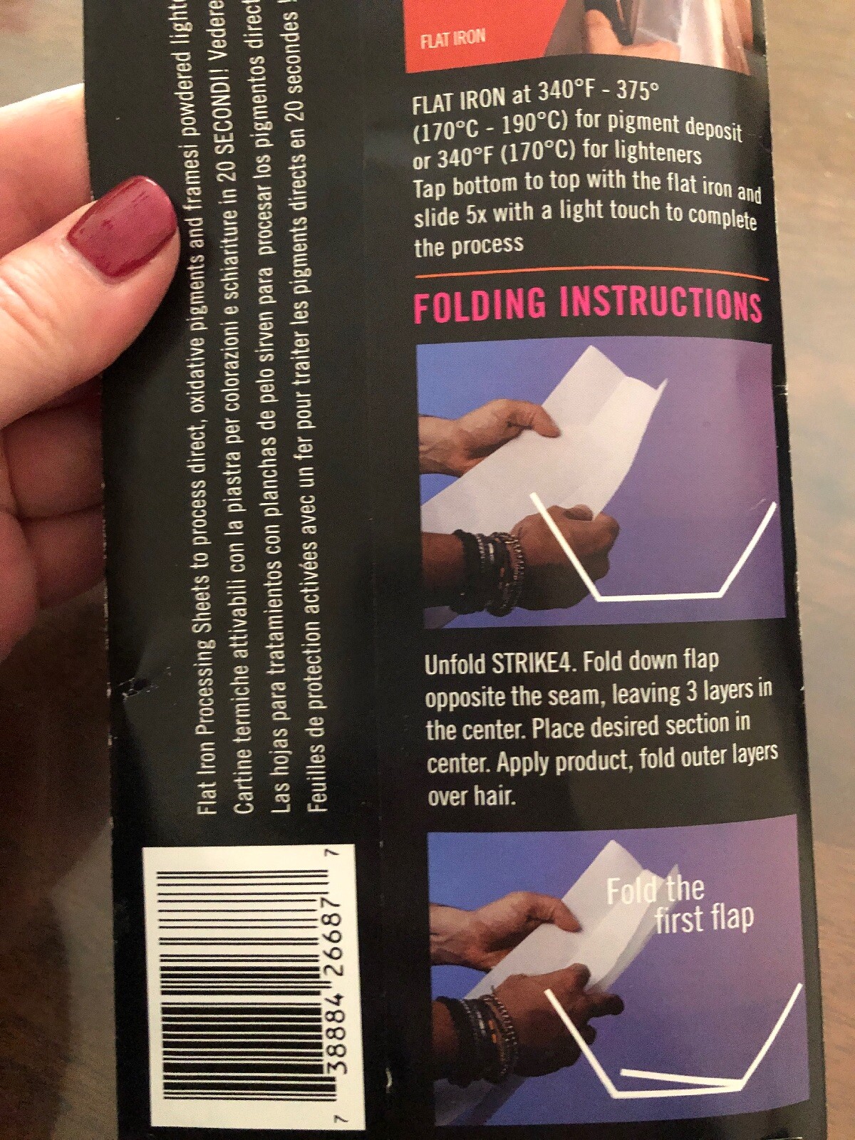 Framesi+Strike+4++10+Flat+Iron+Processing+Sheets+Highlights+in+seconds