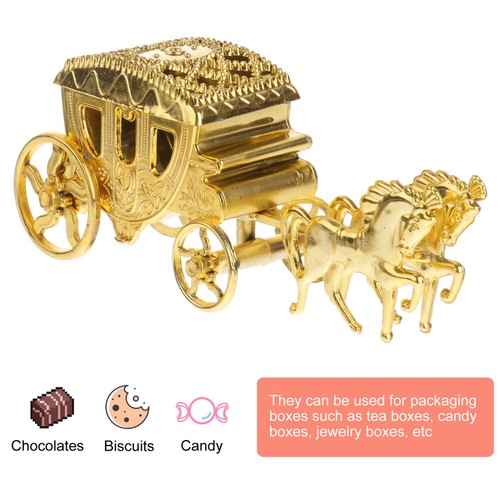 8 Pack Hochzeit Mini Kutsche Geschenkschachtel Party-Leckerei-Boxen Süßigkeiten - Bild 4 von 11