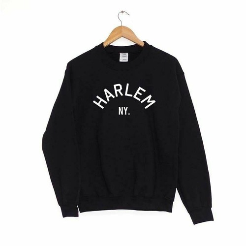 HARLEM NY SWEATSHIRT / SWEATER / JUMPER | new york vintage bronx retro urban - Picture 6 of 8
