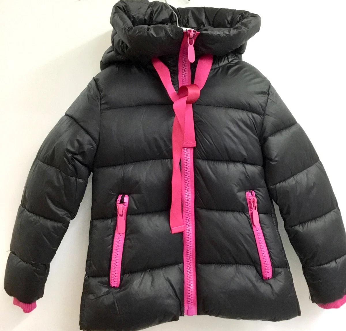 Giacca Invernale Bambina Con Peluche Sintetico – Cappotto Caldo In Poliestere, Tasche, Cappuccio, Colori Blu/Beige/Rosa, Taglie 5 – Perfetta Per Ogni Occasione