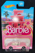 HOT WHEELS BARBIE THE MOVIE 1956 PINK CORVETTE NEW IN HAND