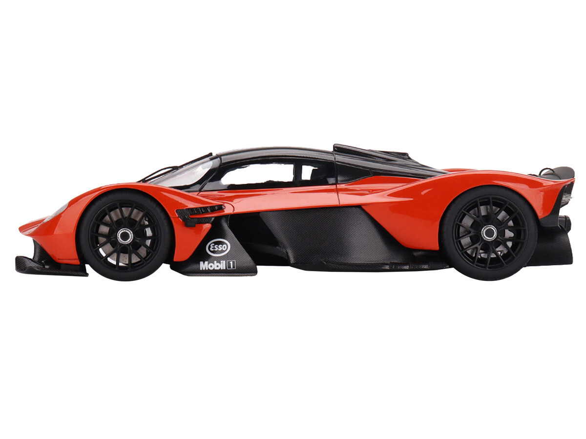 Top Speed Aston Martin Valkyrie Maximum Orange 1/18 Model