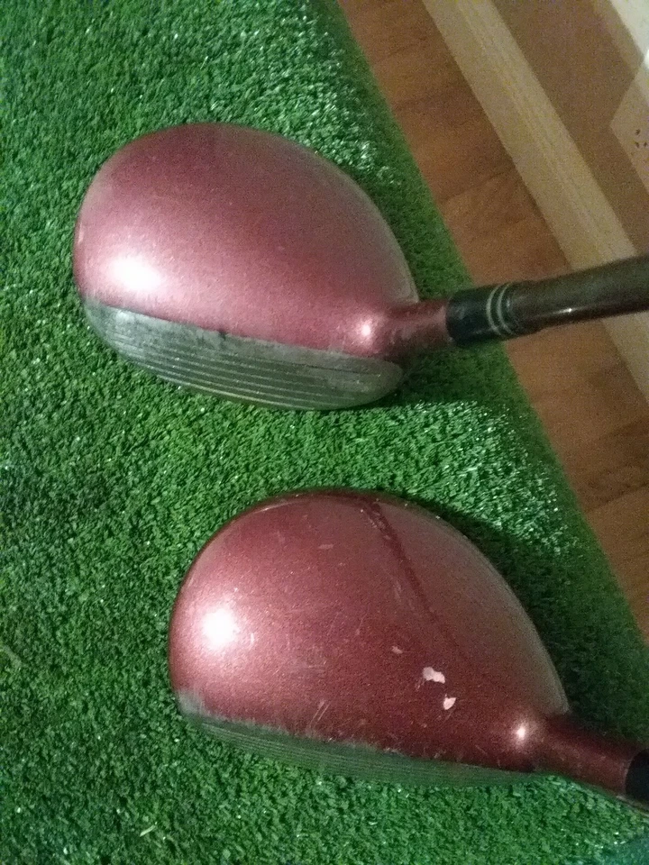 Square Two Lady Rave Oversize 7-9 Woods Set Ladies Graphite Shafts - Image 3 of 4