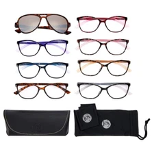 *Joy CleanBoss 11-Piece Blue-Light Luxury Readers Glasses +2.50 Strength
