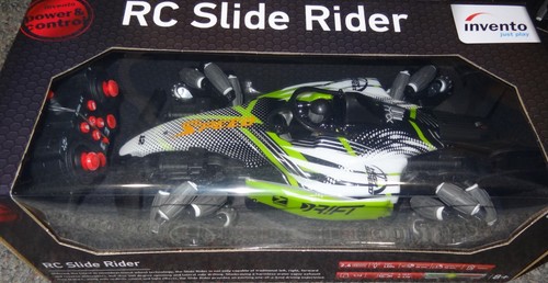 RC Slide Rider Radio Control Car Omnidirectional Wheel Technology R/C GREEN - Picture 6 of 9