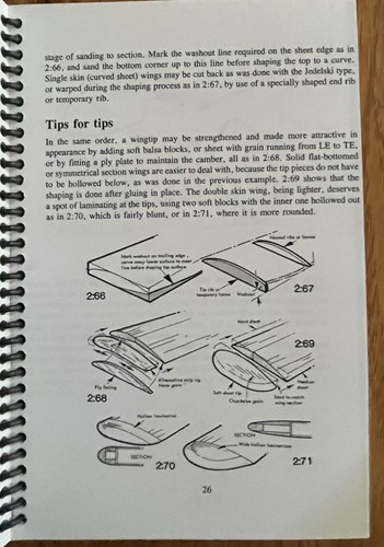 Model Aeroplane Building: Sketch by Sketch By Peter Holland spiral bound - Picture 4 of 4