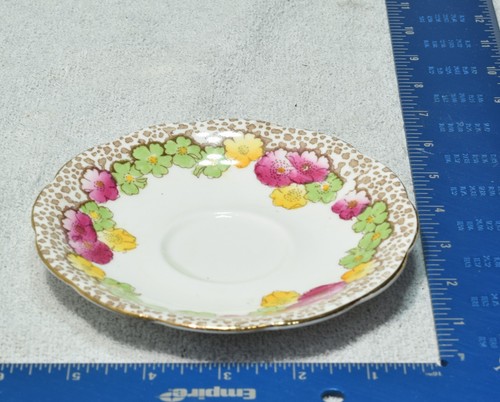 Taza y platillo floral vintage PATRICIA Royal Standard England rosa - Imagen 3 de 10