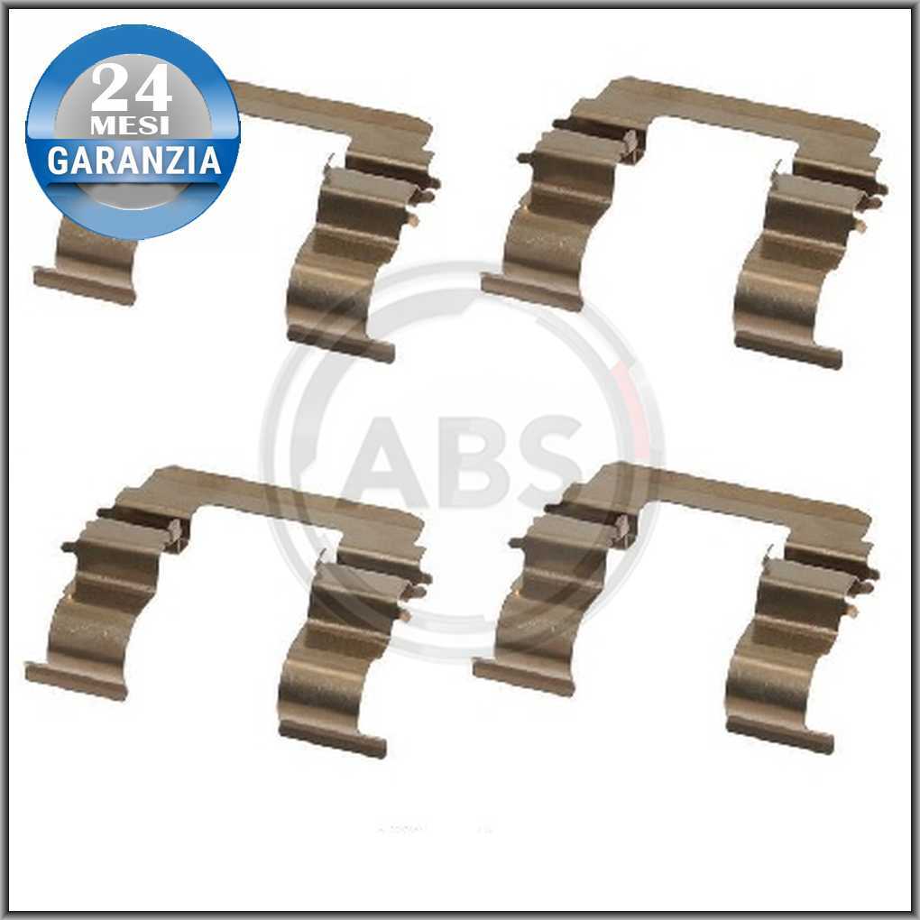 KIT ACCESSORI PASTIGLIA FRENO A.B.S. PER KIA RIO TRE KIA CLARUS KIA RIO 2 KIA CL