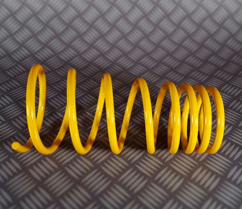 2 RESORTE HELICOIDAL DE ALTURA STD King Springs para SUBARU FORESTER SJ CON NIVEL PROPIO - Imagen 4 de 4