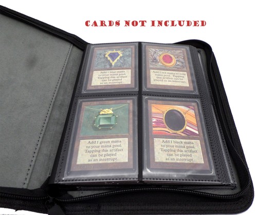 Docsmagic.de Premium Pro-Player 4-Pocket Zip-Album - 160 Card Binder - MTG - PKM - Picture 8 of 41