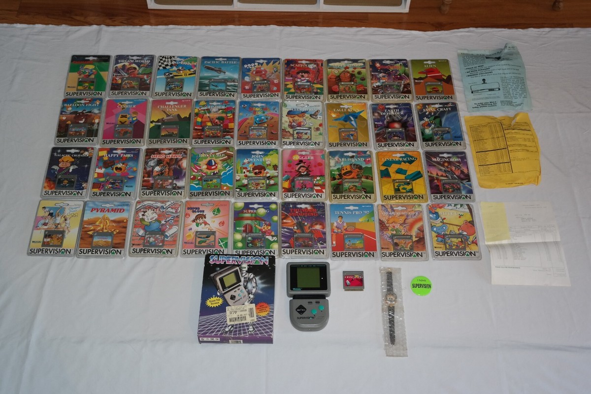 Jeu Watara Supervision - Recycle Design, Neuf Sous Blister, édition Rare