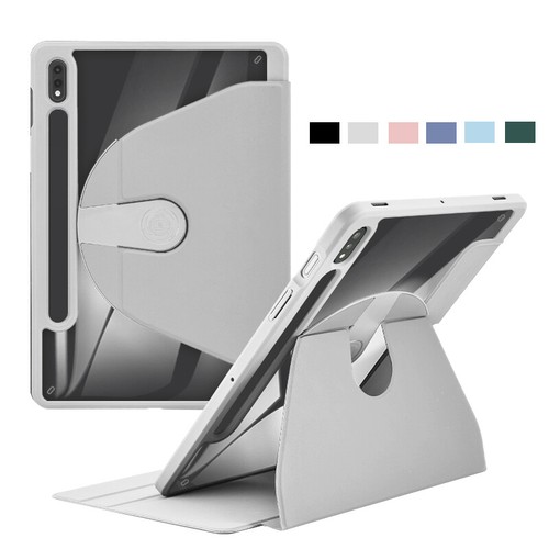 For Samsung Galaxy Tab A7 A8 S6 S7FE S8 S9 S10 Ultra Rotating Stand Case Cover - Afbeelding 4 van 25