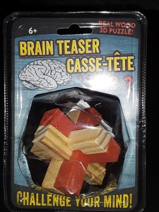 real wood 3d puzzle brain teaser