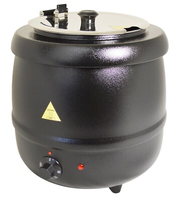 Suppenkessel Speisenwärmer 10Ltr Sunnex elektrisch Bain Marie Curry Glühwein