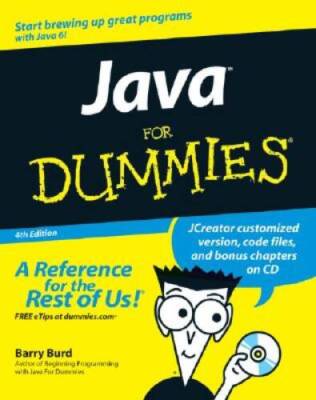Java For Dummies - Paperback By Burd, Barry A - VERY GOOD
