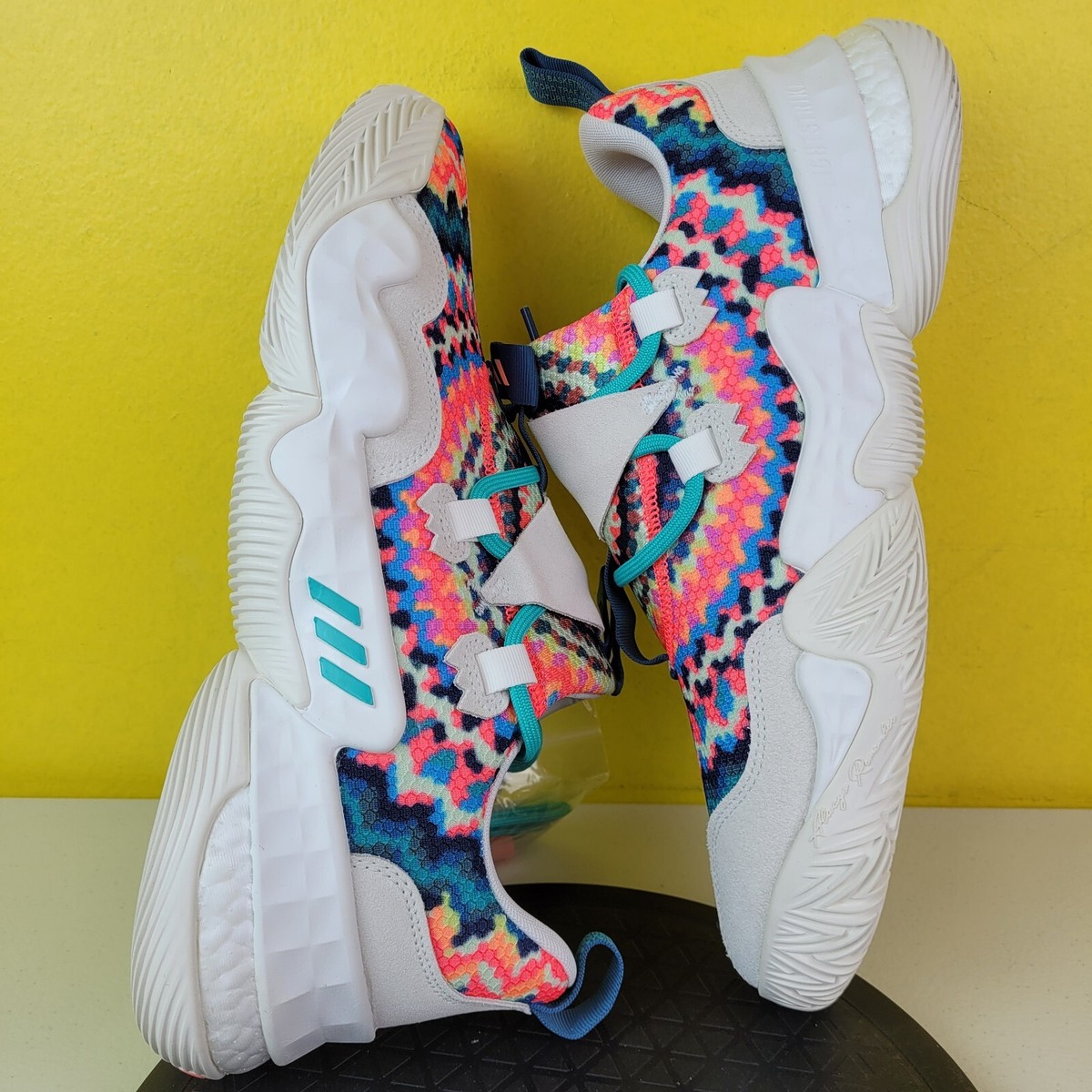 Adidas Trae Young 1 Men's Athletic Tie-Dye Basketball Shoe