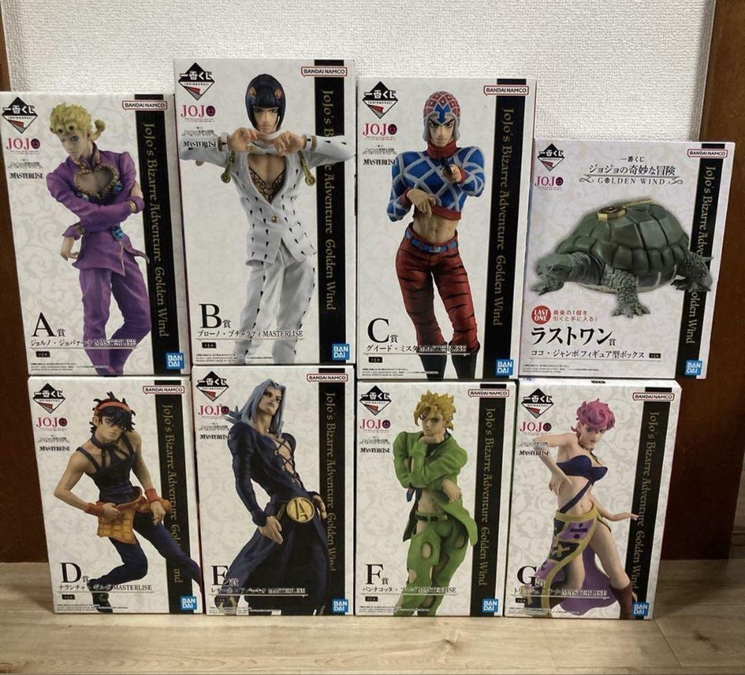 Ichiban Kuji JoJo's Bizarre Adventure GOLDEN WIND Figure Ichiban Kuji JoJo's Bizarre Adventure GOLDEN WIND Figure