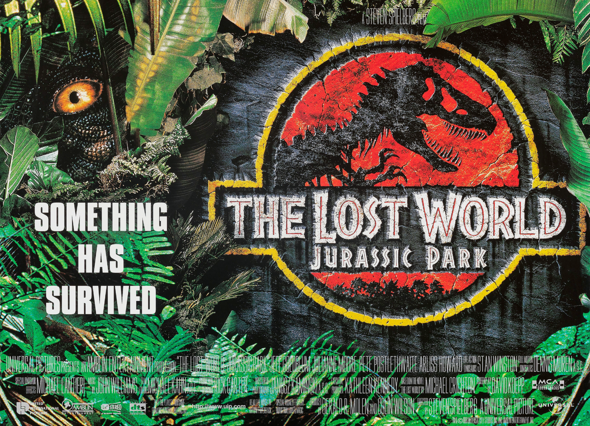 62,The Lost World Jurassic Park ポスター B2 The Lost World Jurassic Park Movie Poster 11x15.5 Jeff Goldblum