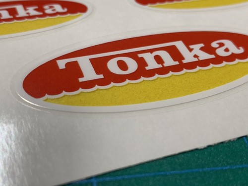 Benutzerdefinierte Ersatz Aufkleber für 1974 #49-58043 Mighty Mixer Tonka LKW - Bild 2 von 2