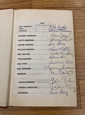 The Devil’s Disciple by George Bernard Shaw • SIGNED Maurice Evans Hilda Vaughn