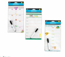 New Jot Magnetic Dry Erase Planners with Markers, 6x10 in.