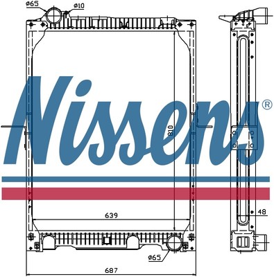 Genuine Nissens Radiator 62524A Top Quality for sale online | eBay