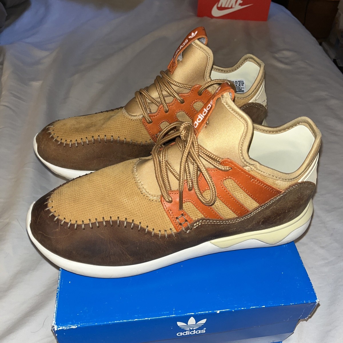 Size 10 - adidas Tubular MOC Runner Mesa | eBay