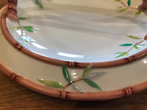 Wedgwood Victorian Aesthetic Movement Bamboo Tray 10" - Picture 8 of 12
