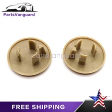 2Pcs Rear Armrest Seat Bolt Cover Cap For 2007-2018 GMC Yukon Cadillac Escalade