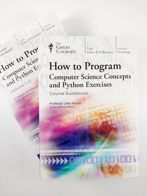 How to Program Computer Science Concepts - Great Courses (Lot of 2, 2016) Sealed