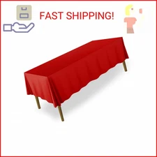 Lann's Linens - 70" x 120" Premium Tablecloth for Wedding/Banquet/Restaurant - R