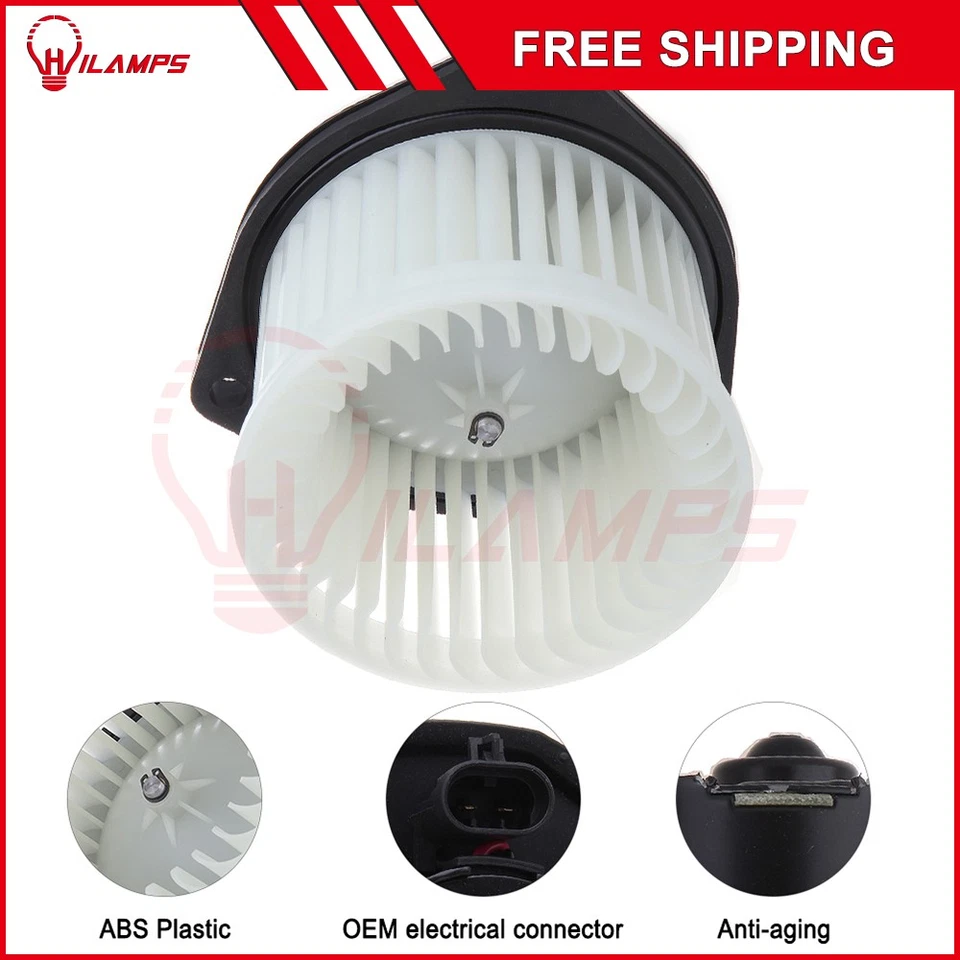 Ventilador de motor soplador de aire acondicionado calentador Oldsmobile Alero 1997-2002 Chevrolet Malibu 99-02 Foto 3 de 4