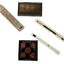 Eye Makeup Gift Set – 7 Piece Kit - Mascara, Eyes & Brow set + Free Cosmetic Bag