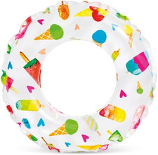 Recreation 59230EP Lively Print Swim Ring 20", Assorted Designs