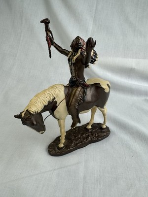 Vintage brass/metal Figurine titled: Deliverance by Chuck Ren 1993