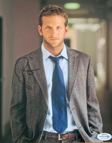 Bradley Cooper signed 10x8 Image D photo RACC Trusted Seller ACOA COA