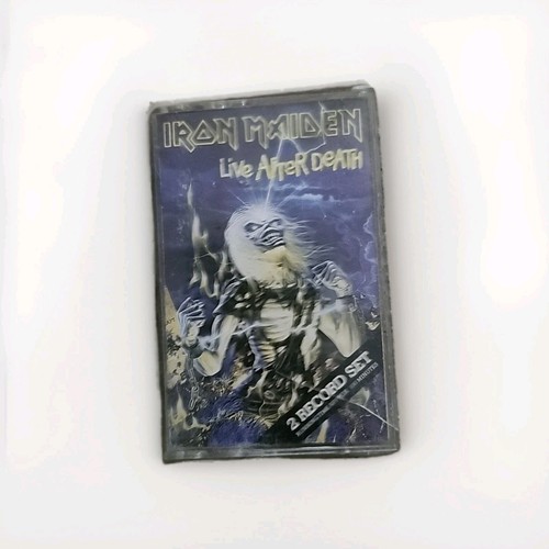 Iron Maiden Live After Death album cassette tape